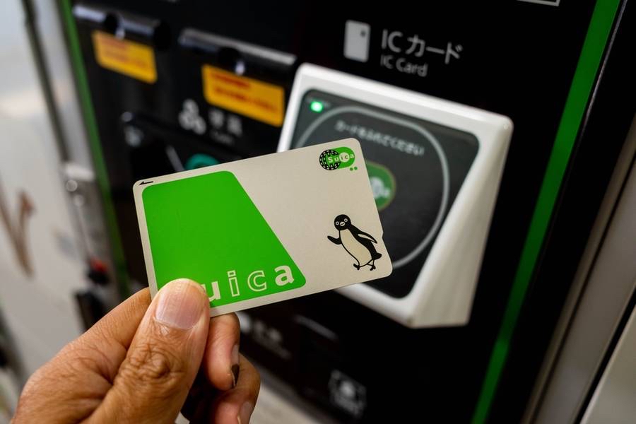 Japanese Suica card