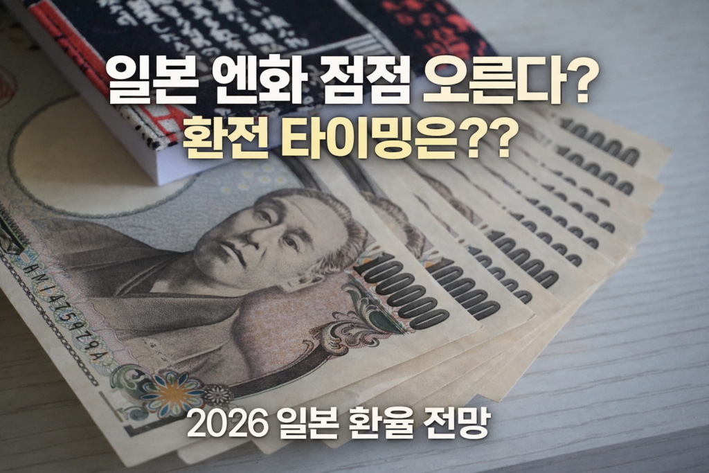 일본 엔화 환율 전망과 환전 타이밍